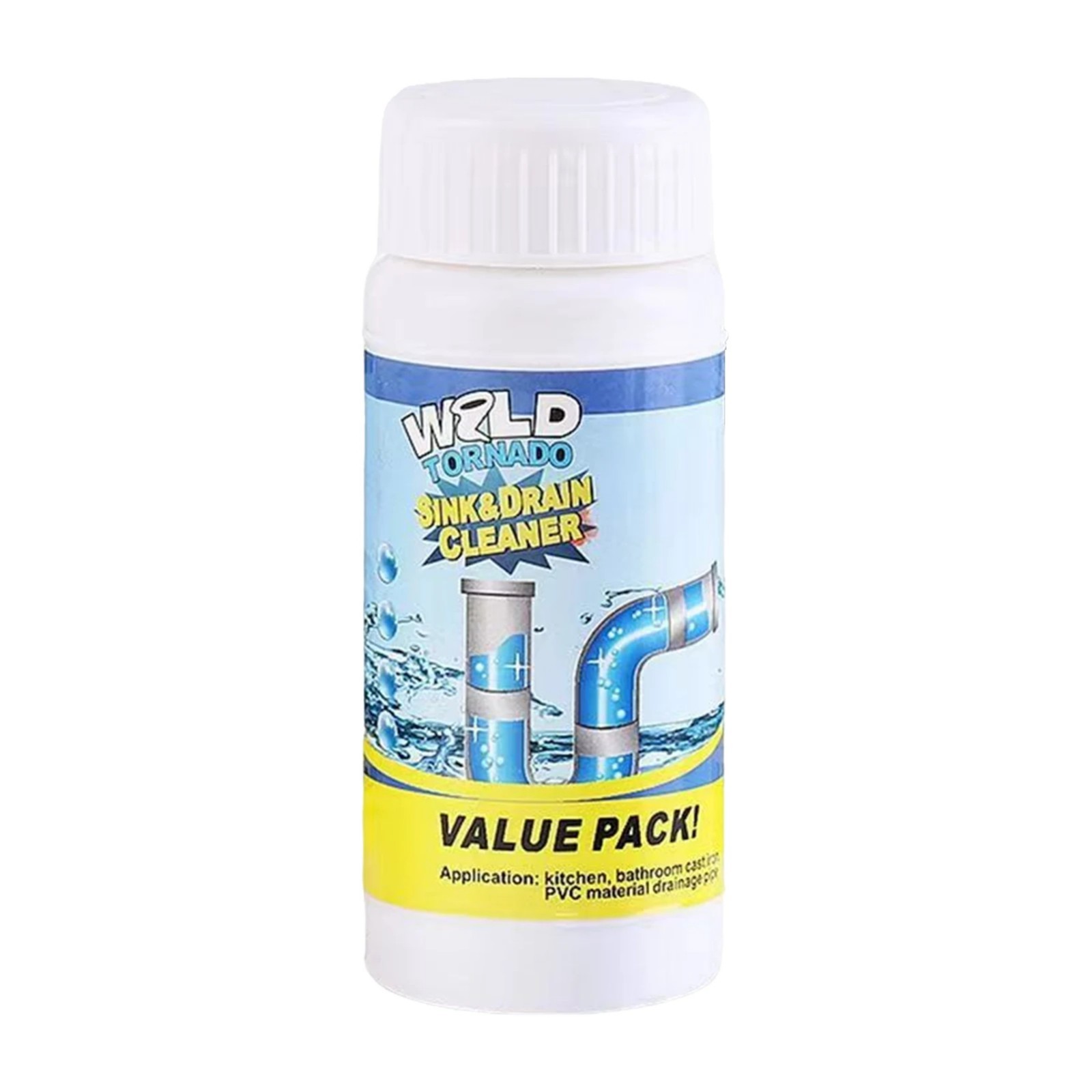 1-5x Wild Tornado Powerful Sink Drain Cleaner High Efficiency Clogging Remover
