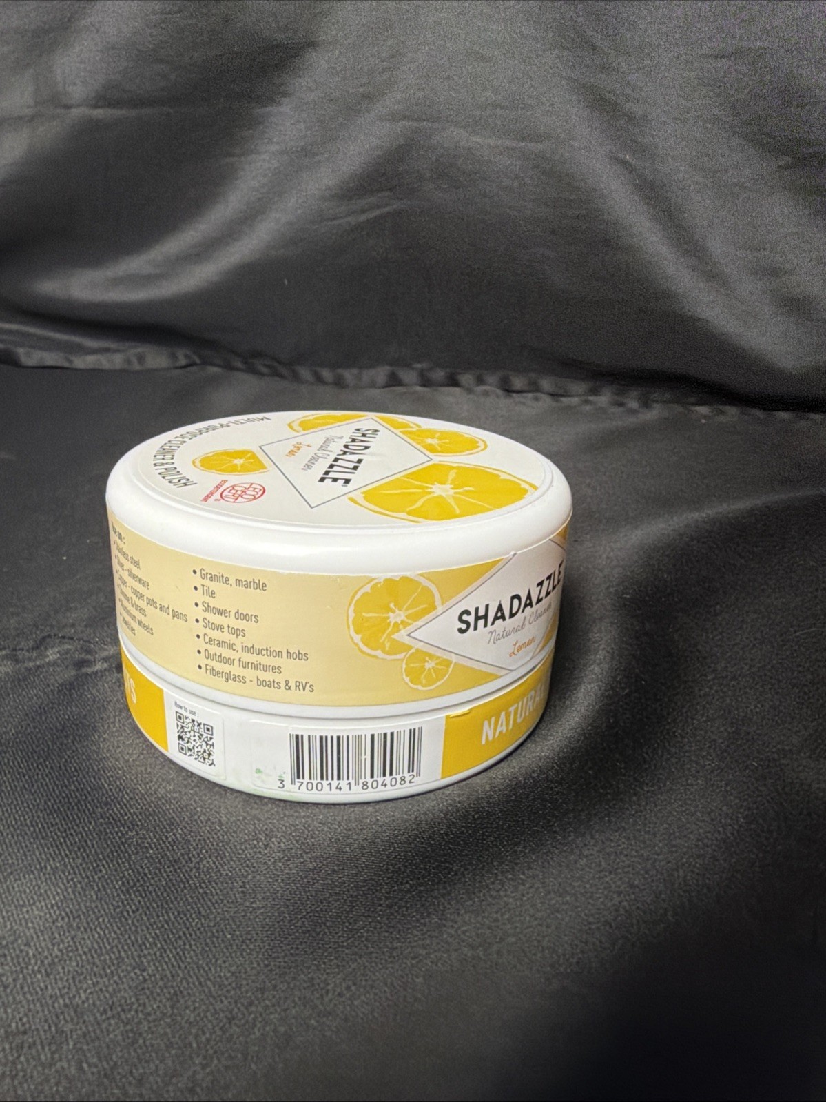 Shadazzle All Purpose Cleaner & Polish Lemon 10.5oz Lot Of 2 New- 1 Can Has Chip