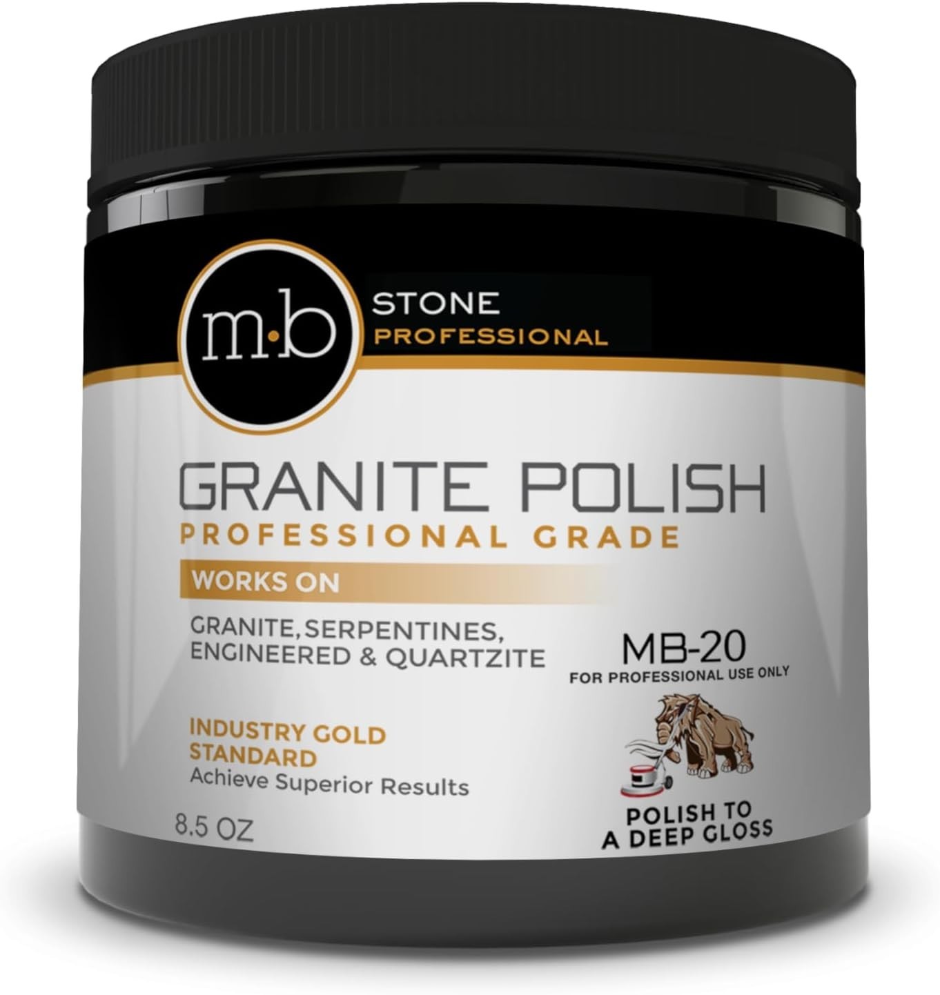 MB-20 Granite Polishing Cream – Spot Polish Etches and Dullness to Restore Me…