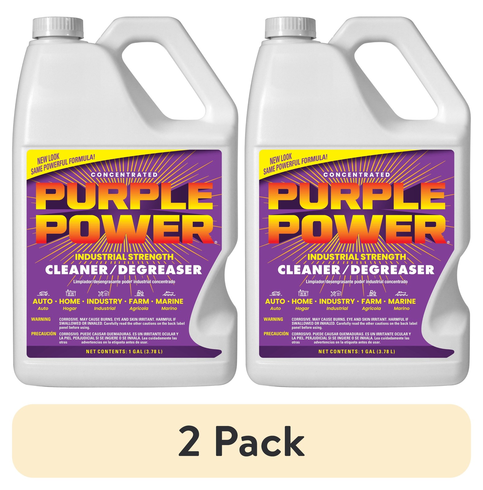 Degreaser Powerful Cleaner Multi-Use Solution Non-Flammable 1 Gallon