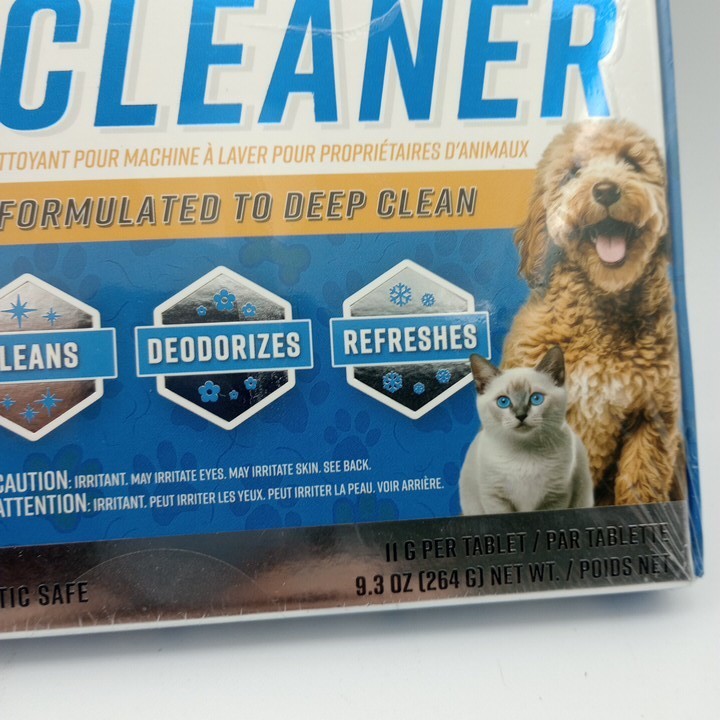 Active Enzymatic Washing Machine Cleaner for Pet Owners Deep Clean & Descale