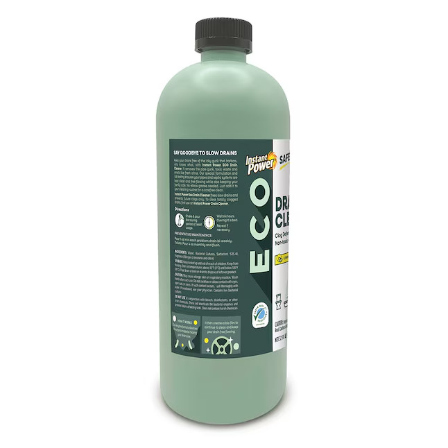 Instant Power ECO Clog Preventer (32 Fluid ounce) Drain Cleaner Pour bottle