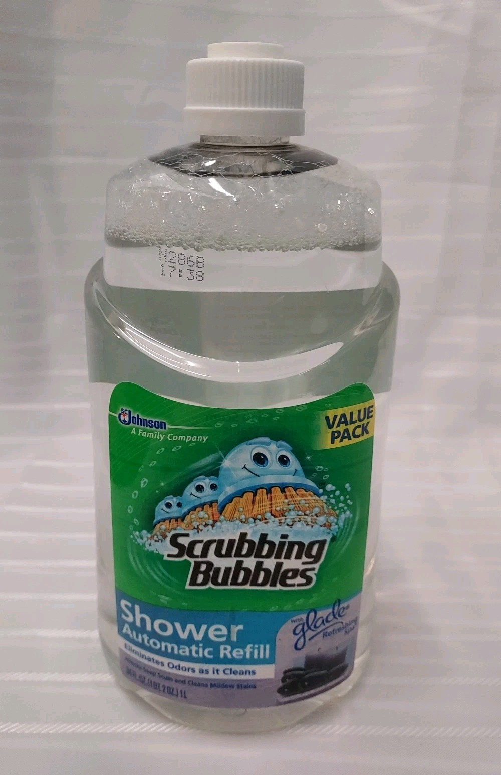 Scrubbing Bubbles Automatic Shower Cleaner Refill 34 oz New