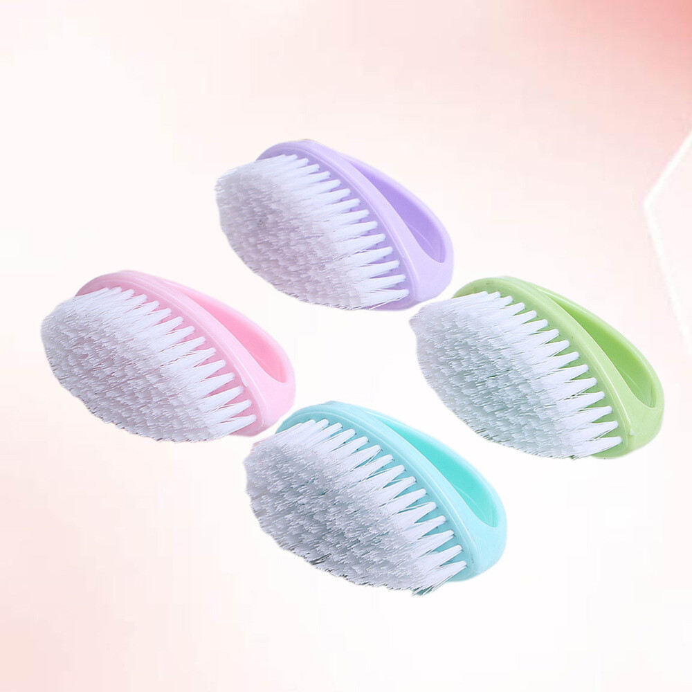 4PCS Cleaning Brush Cloth Cleaning Tool Practical Laundry Scrubbing Brushes