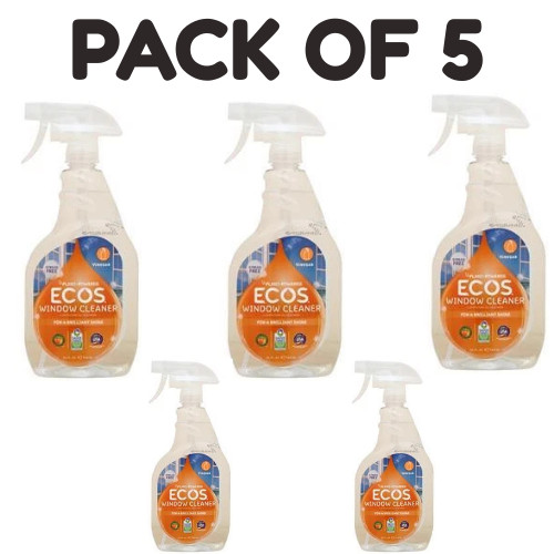 ECOS® Window Cleaner – Vinegar – 22 fl oz – Pack of 5