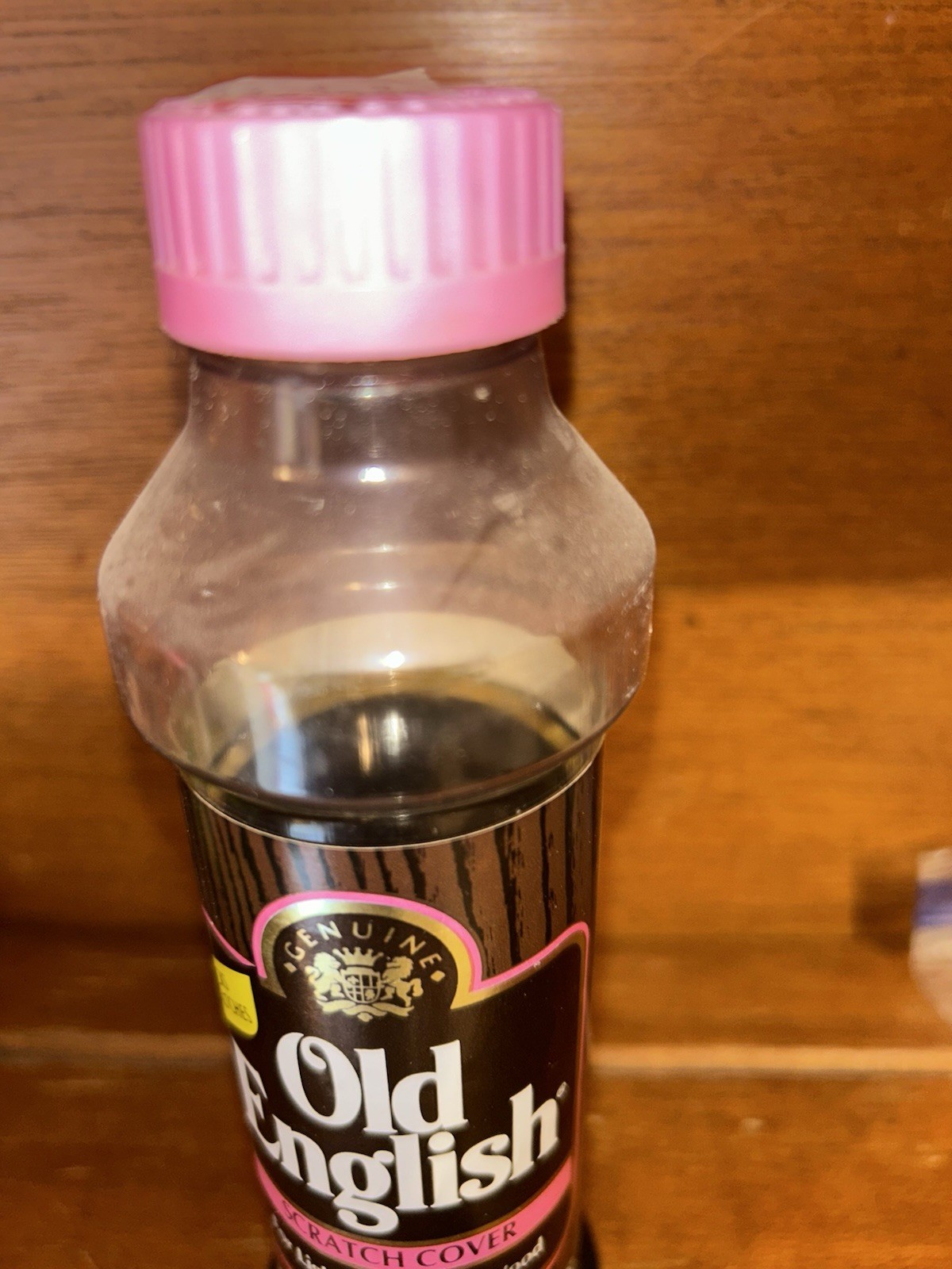 Old English Scratch Cover For Light To Medium Woods 8 oz Pink Cap *READ BELOW*
