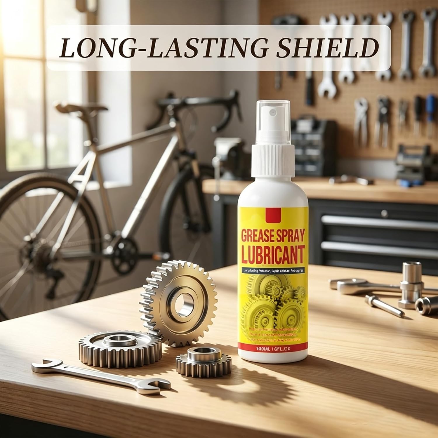 Advanced Anti Rust Lubricant & Rust Remover Spray for Metal Components 2026