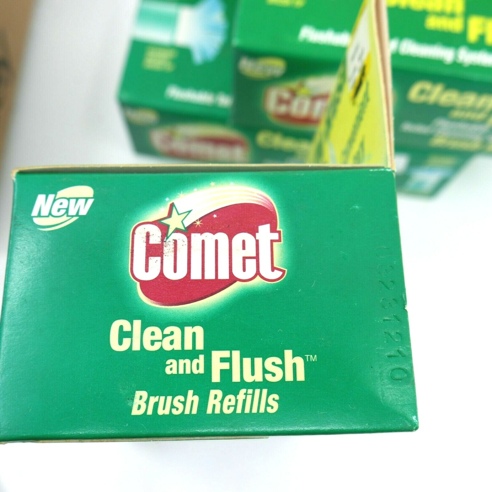 COMET Flushable Toliet Cleaning System Brush Refill 3 Boxes – 24 Refills Total