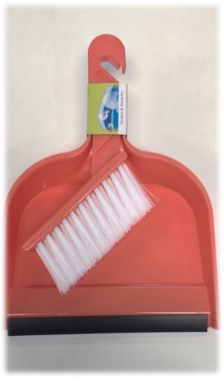Set of 3 Mini Dustpans W/Brush Desktop Small Dust Pan Home Dustpan Dorm Desk Toy