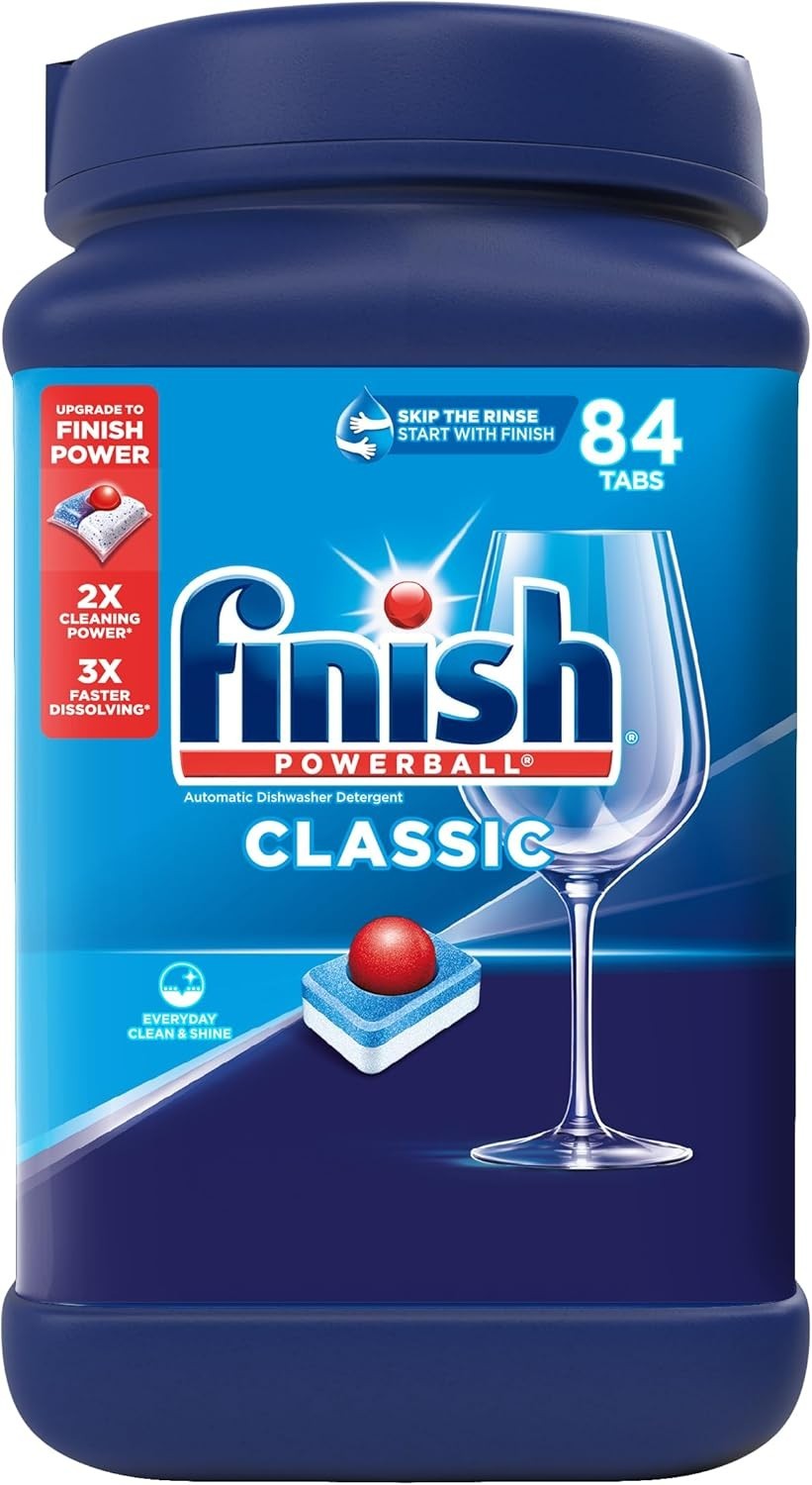 Classic Dishwasher Pods, No Pre-Rinse Dishwasher Detergent Soap For Clean & S…