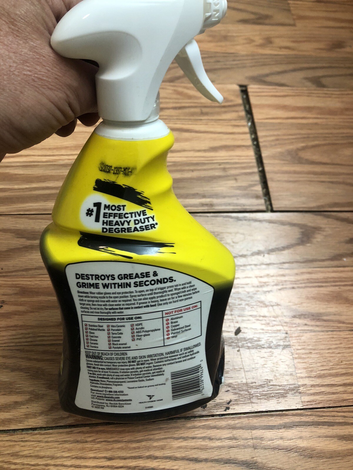 Easy-Off HEAVY DUTY Cleaner DEGREASER Stove Oven Engine Parts Tools 32oz Spray