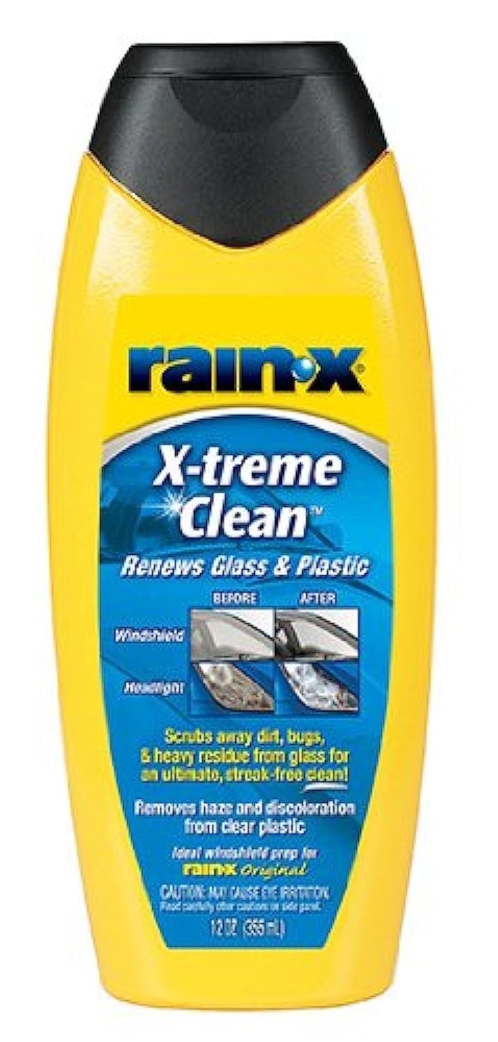 X-Treme Clean Glass Cleaner – 12 oz, Pack of 6 – Streak-Free, Anti-Fog Formula
