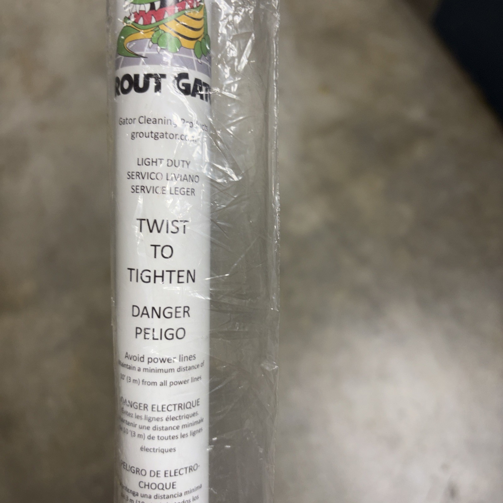 NEW Grout Cleaning Brush Tub Tile Mildew 20 Extra Heads W Handle Grout Gator