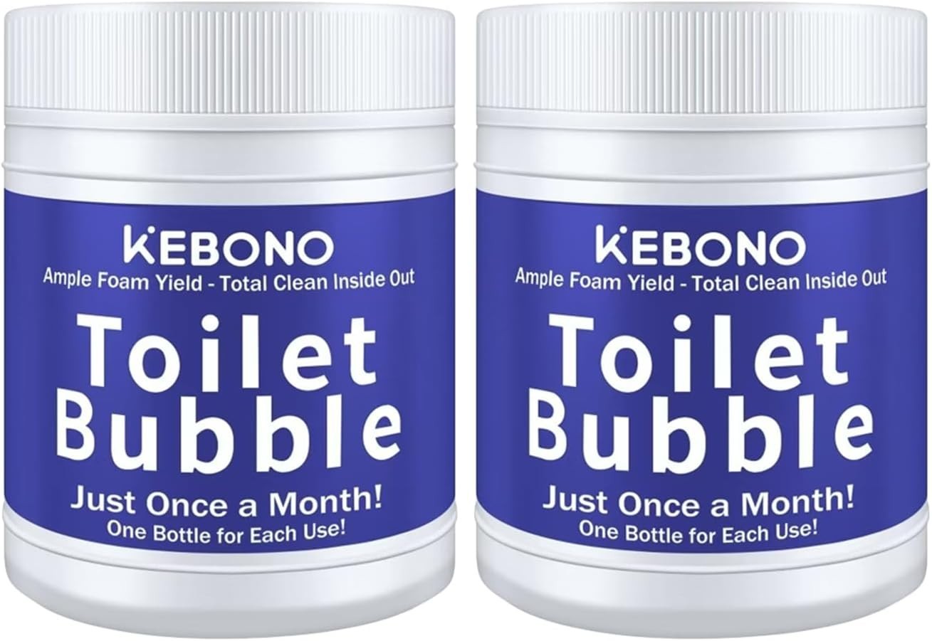 Toilet Cleaner – 2 Bottles, Powerful Bathroom Cleaning Product, Effectively