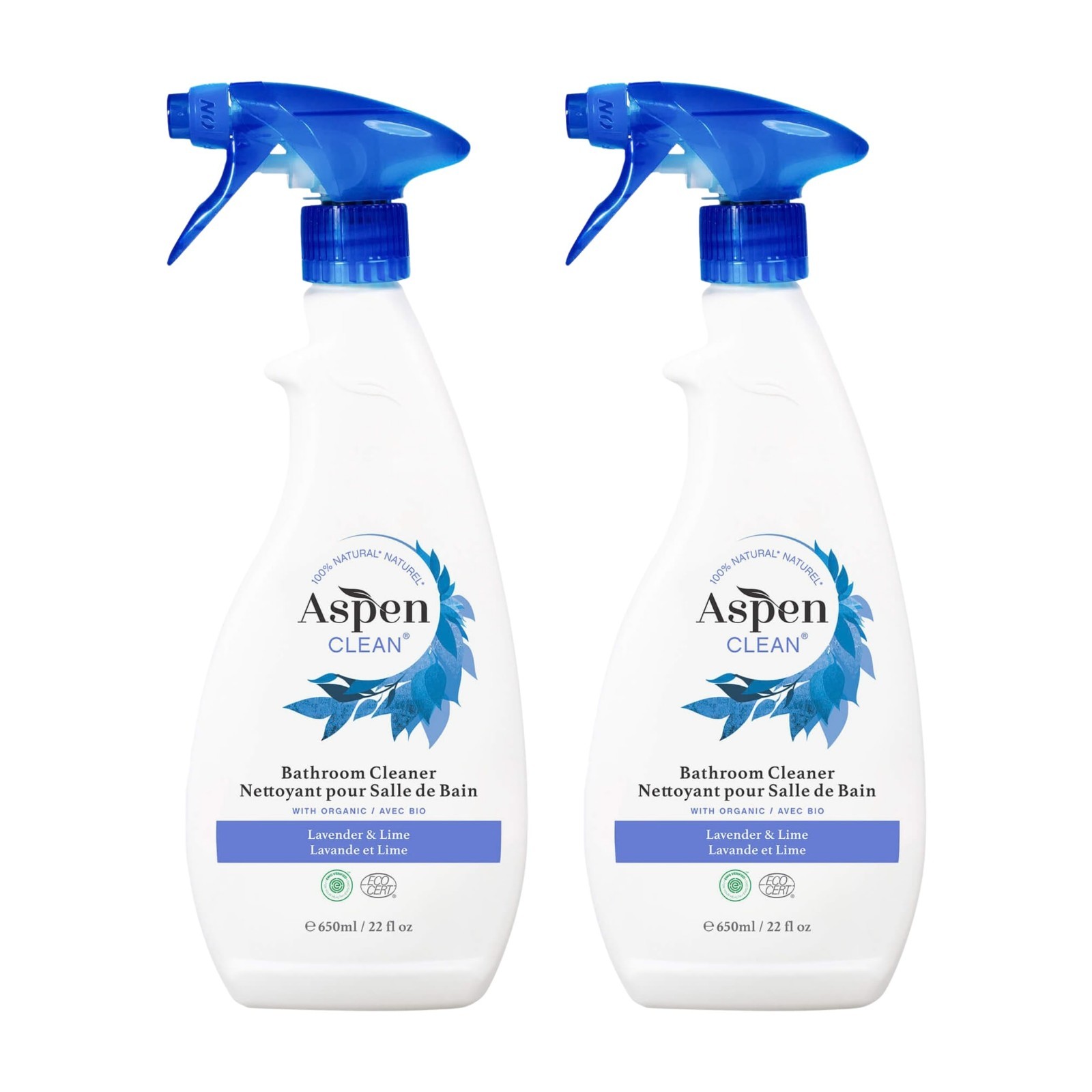Eco-Friendly Bathroom Spray Cleaner | Non-Toxic Natural Formula | 2-Pack for Har