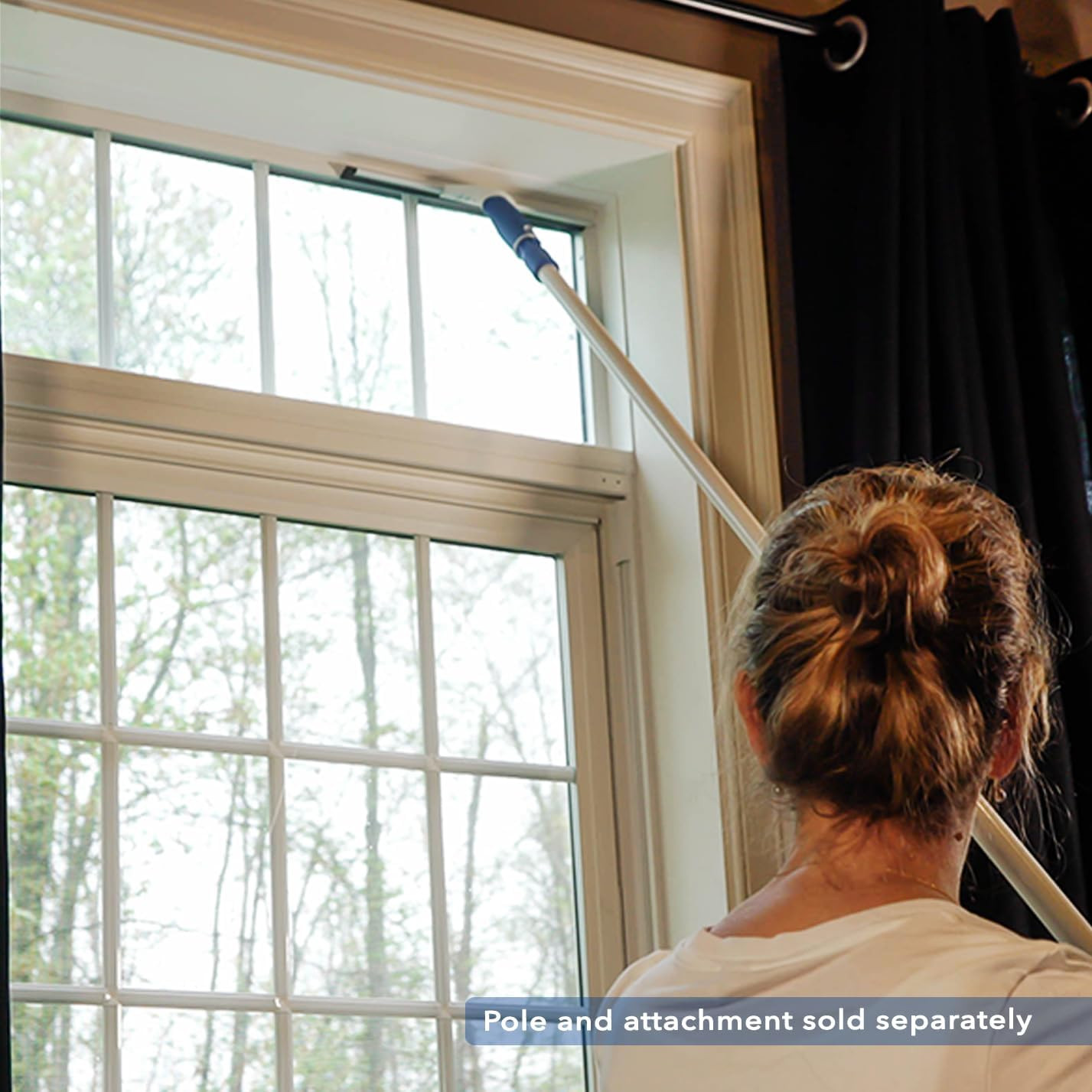 12” Glass & Surface Squeegee – Multipurpose Rubber Blade Squeegee for Shower Gla