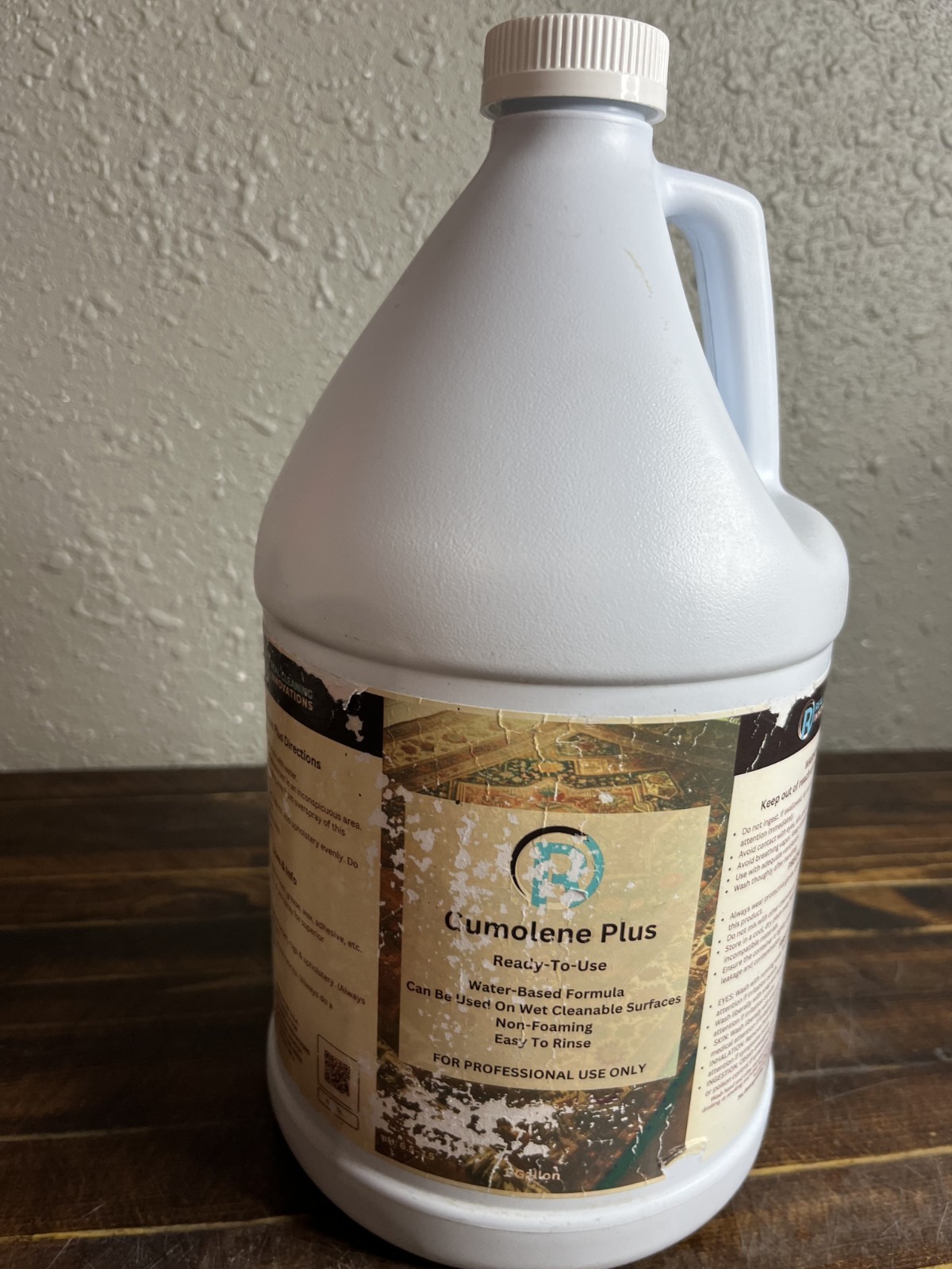 Cumolene Plus Ready-to-Use Water-Based Cleaner 1 Gallon Professional