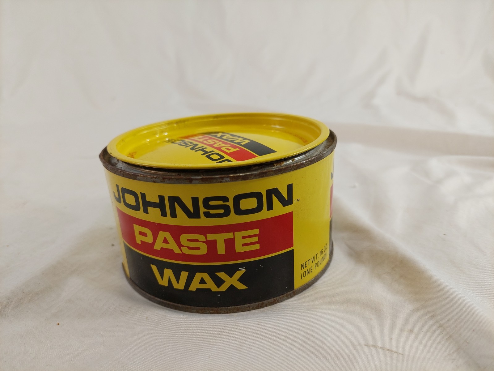 SC Johnson Paste Wax The Original Formula 1lb 3oz Discontinued Nearly Full