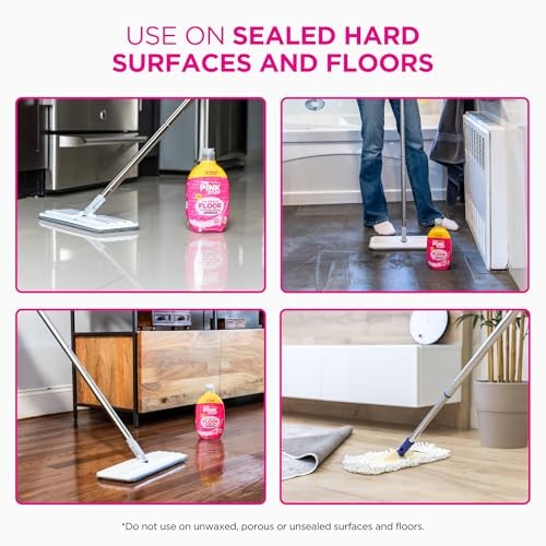Miracle Floor Cleaner Spray Squirt Mop Formula for Sparkling Clean Floors
