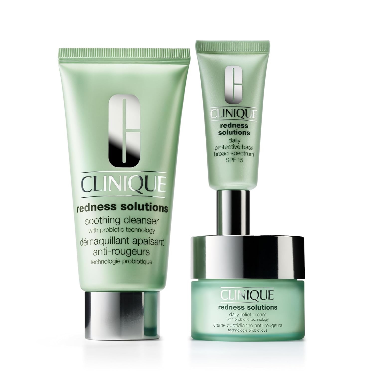 Clinique Redness Solutions Redness Regimen Skincare Set | Soothing Cleanser, 2