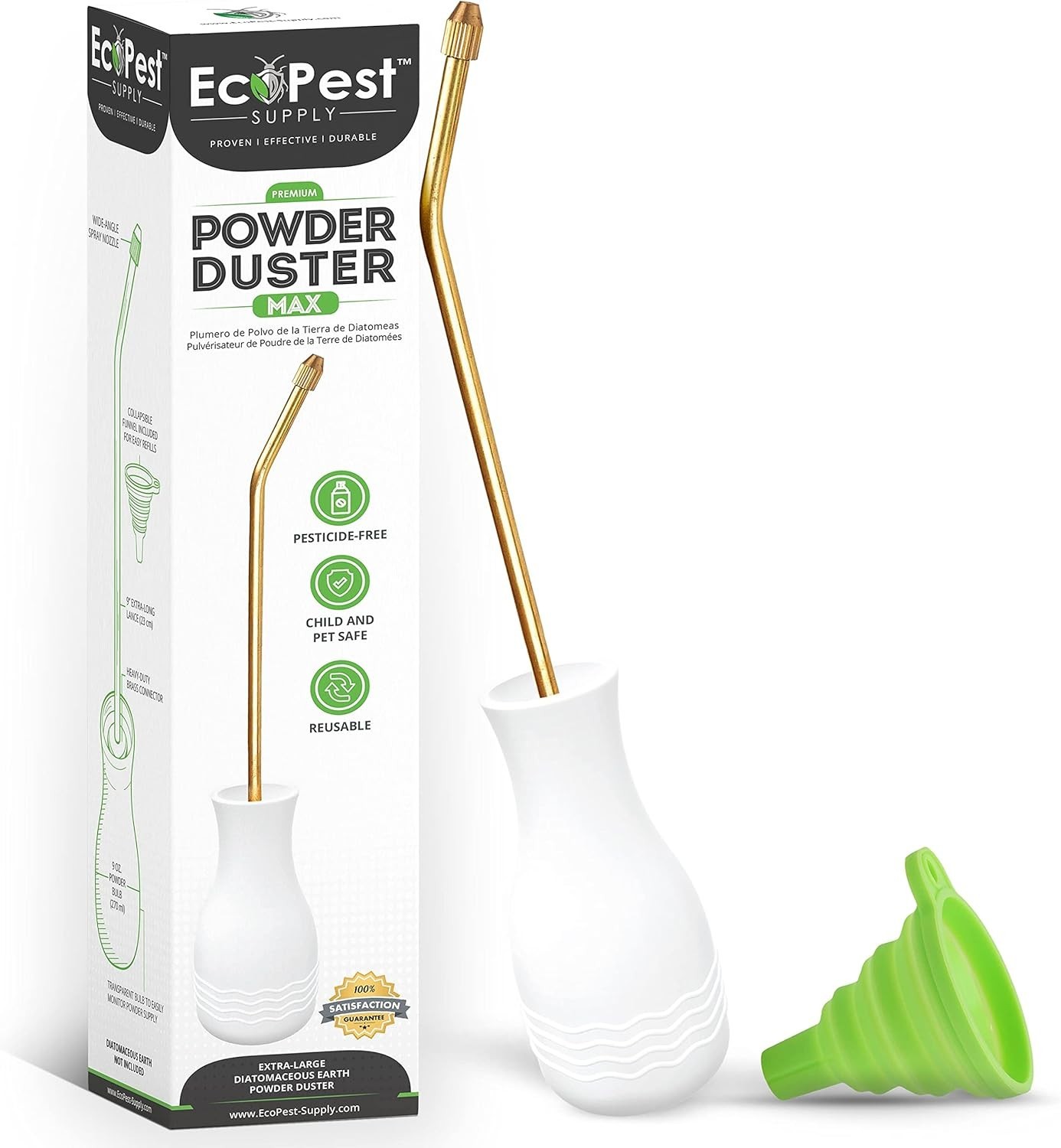Powder Duster | Extra Large Bulb Duster, Sprayer, and Applicator for Powder a…