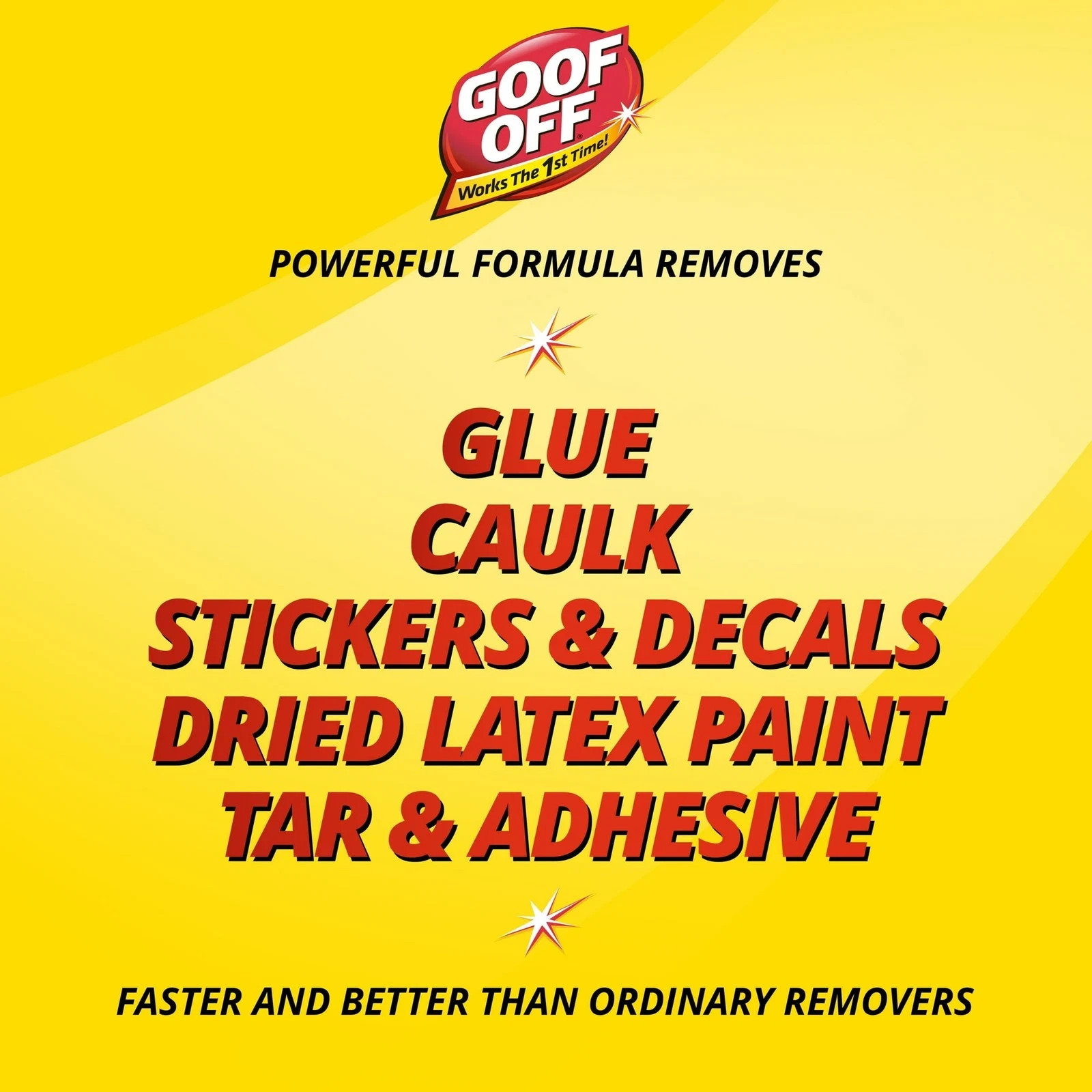 Goof Off Professional Strength Latex Paint and Adhesive Remover, 6 fl. oz.