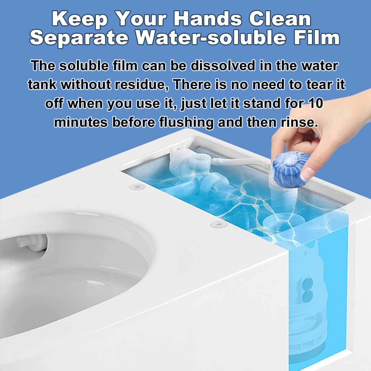 54 Pack – Multipurpose Bathroom Cleaners, Commercial & Household Toilet Bowl Cl