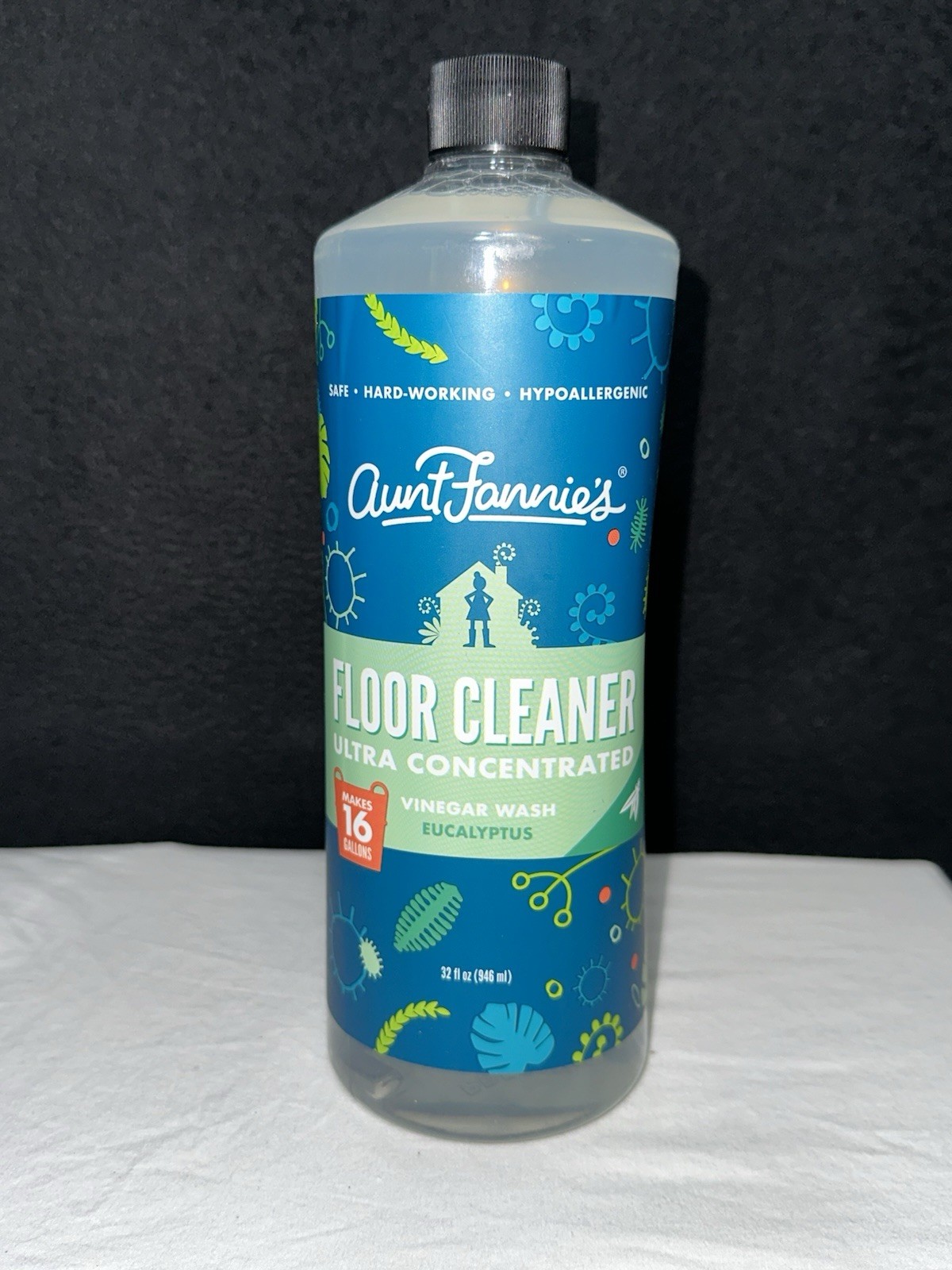 Ultra Concentrated Floor Cleaner Vinegar Wash 32 oz Eucalyptus