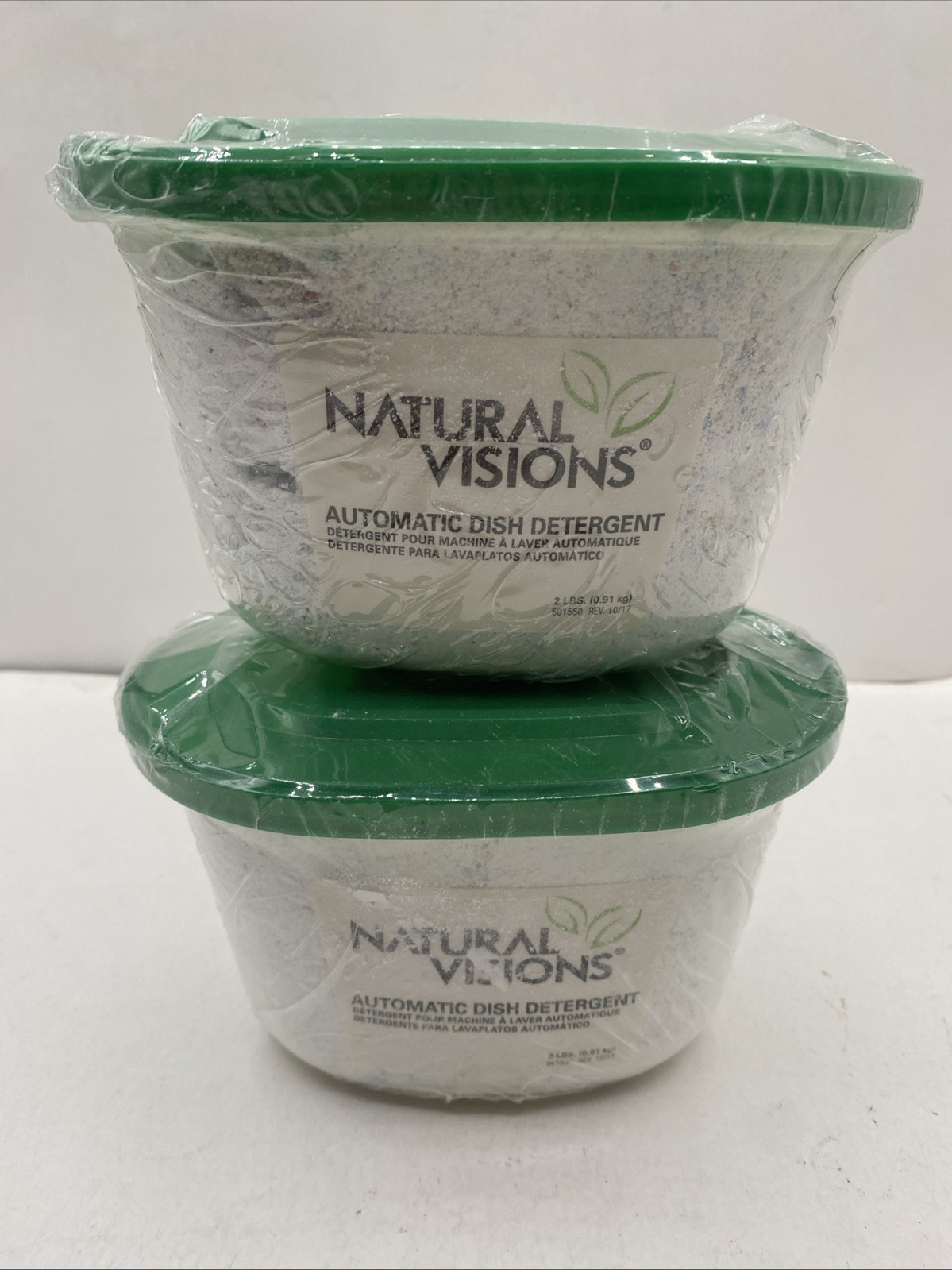 x2 Natural Visions Automatic Dish Detergent – 4 lBS NEW Sealed