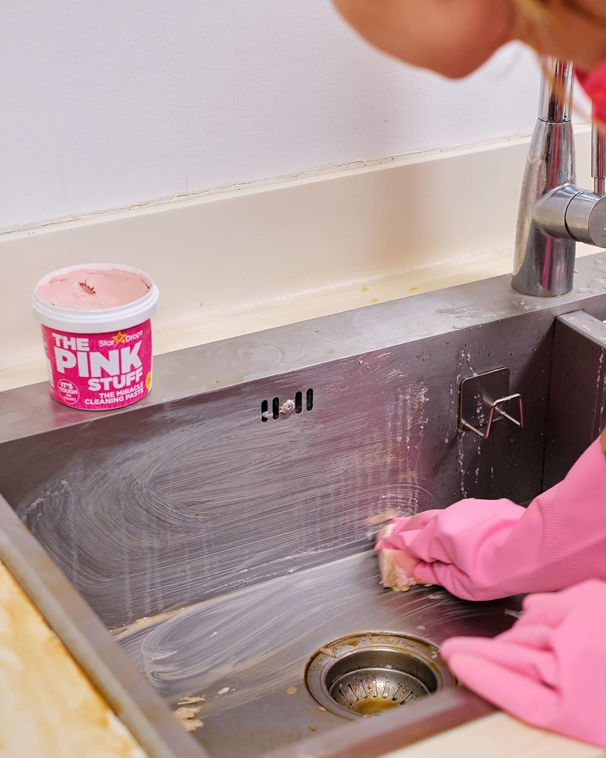 Stardrops The Pink Stuff, Miracle Cleaning Paste, All-Purpose Cleaner, 17.63 oz