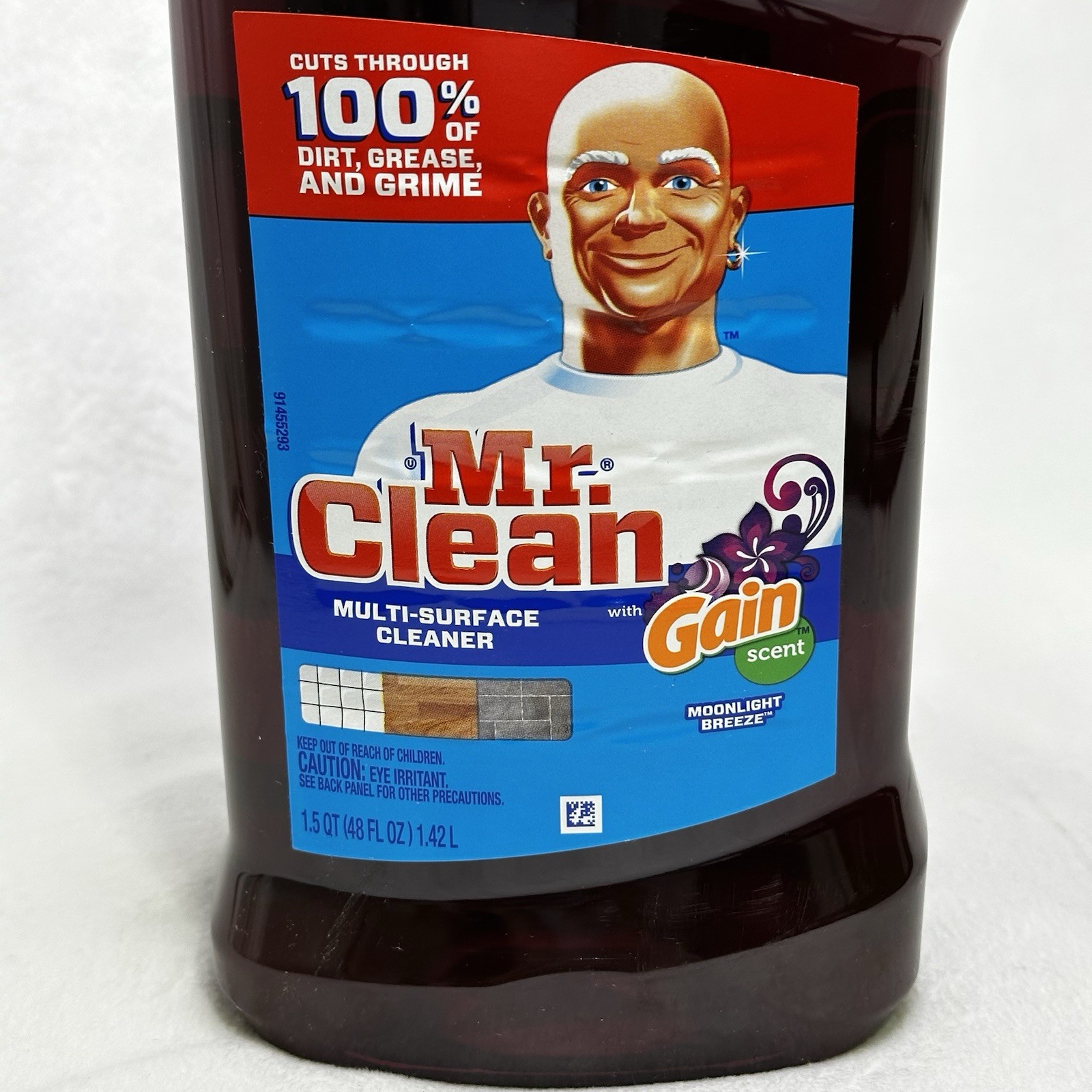 Mr. Clean Multi Surface Multi-Purpose Cleaner Gain Scent Moon Light Breeze 48 Oz