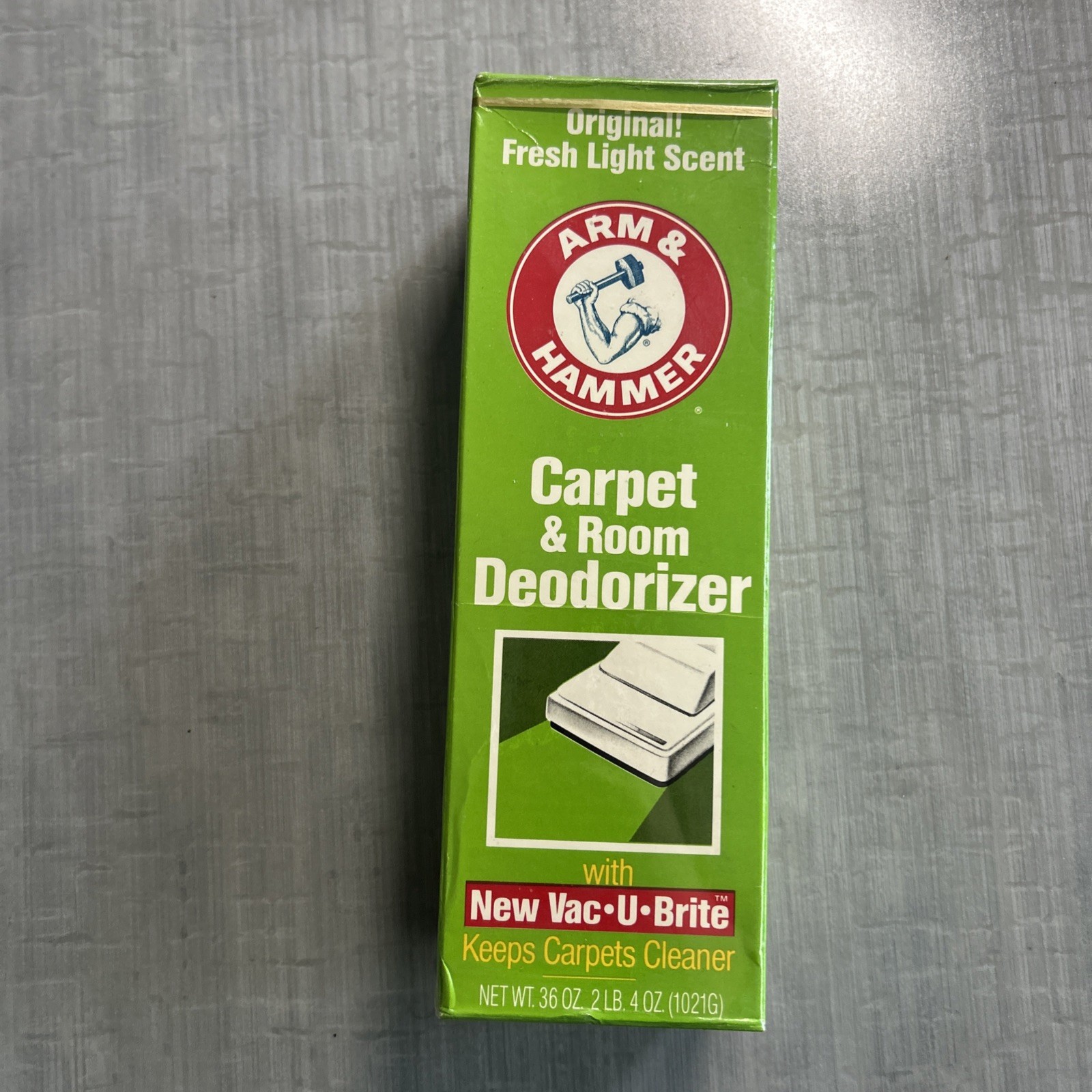 NEW Vintage Arm & Hammer Carpet Room Deodorizer Original Fresh Light Scent 36 oz