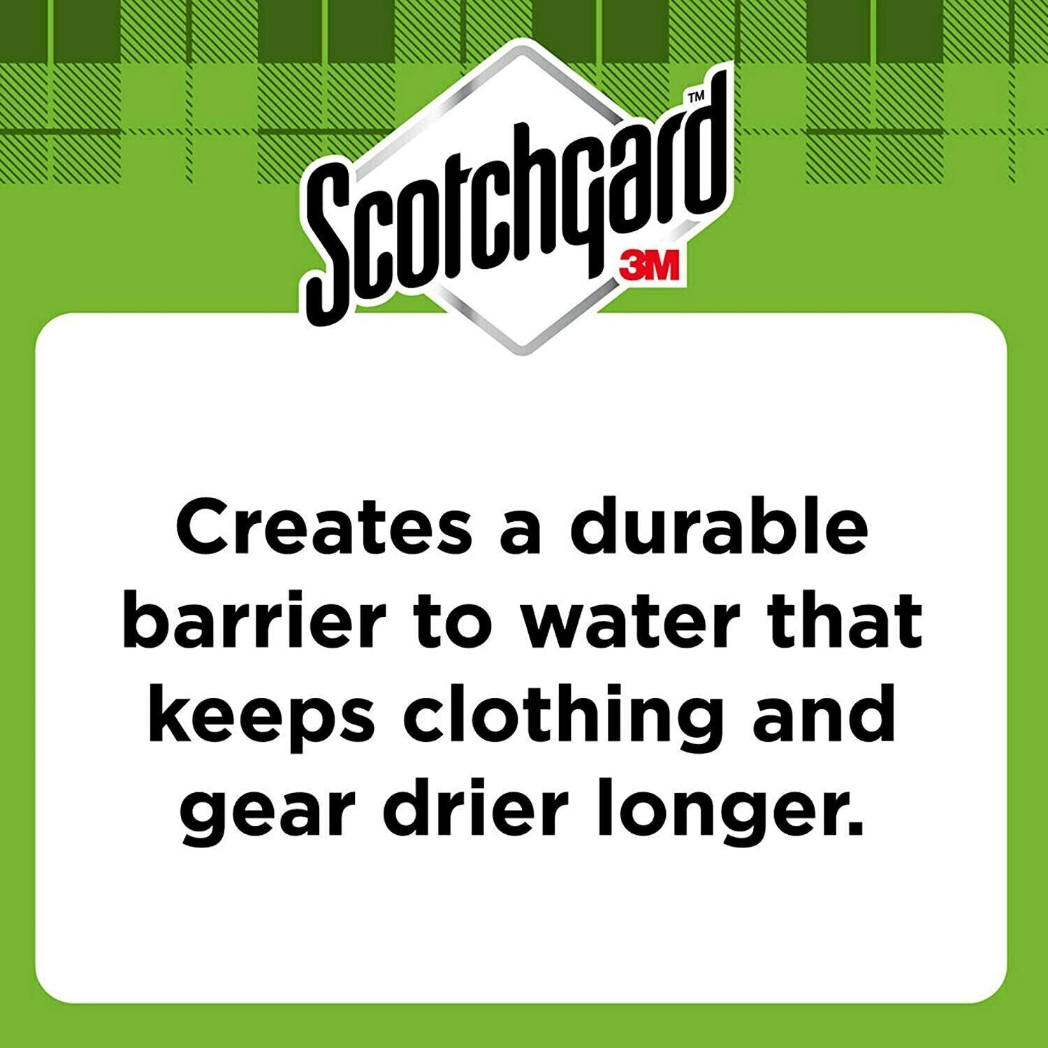 3M Scotchgard Fabric Leather Gears HEAVY DUTY OUTDOOR WATER SHIELD 10oz