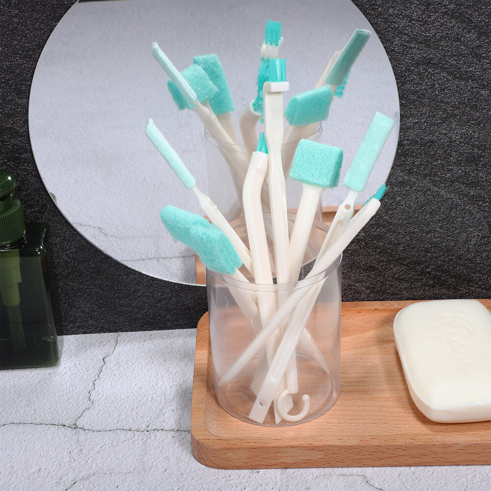 1 Set Cleaning Brush Groove Crevice Scrubber Bottle Cleaner Household Tool