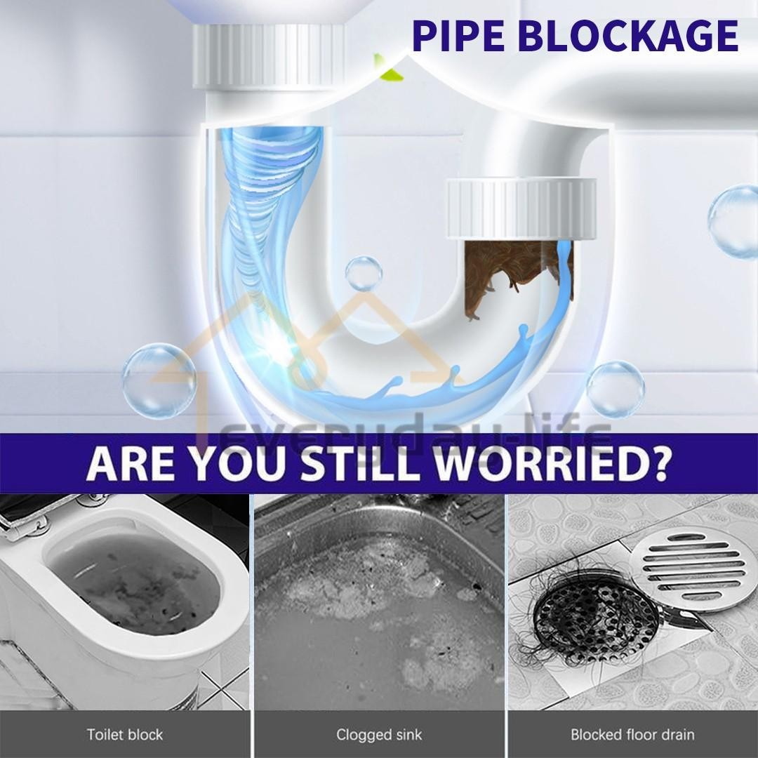 NUAN 300g Sink & Drain Cleaner Powerful Pipeline Dredging Agent Agent Unblocker