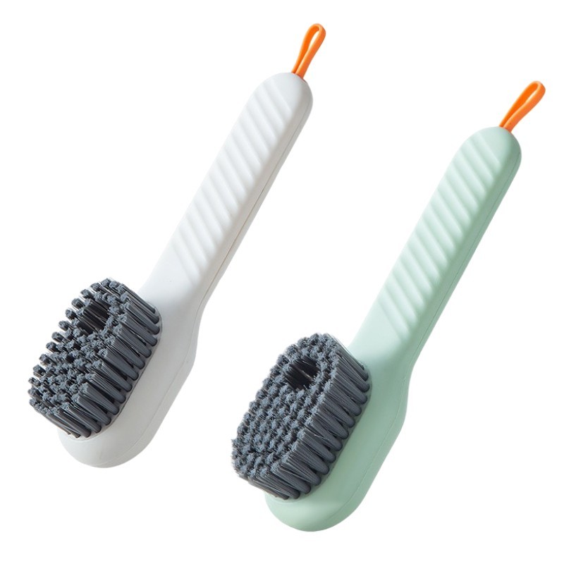 Liquid Dispensing Shoe Cleaning Brush Soft Bristle Deep Cleaner Laundry Tool