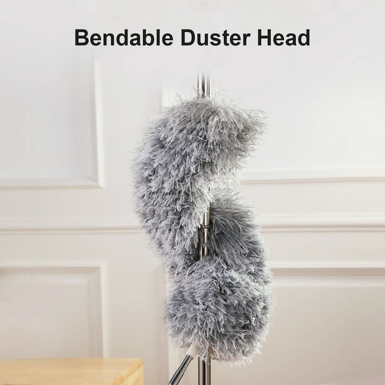 Extendable Duster Bendable Head Long Handle Ceiling Fan Furniture Cleaner