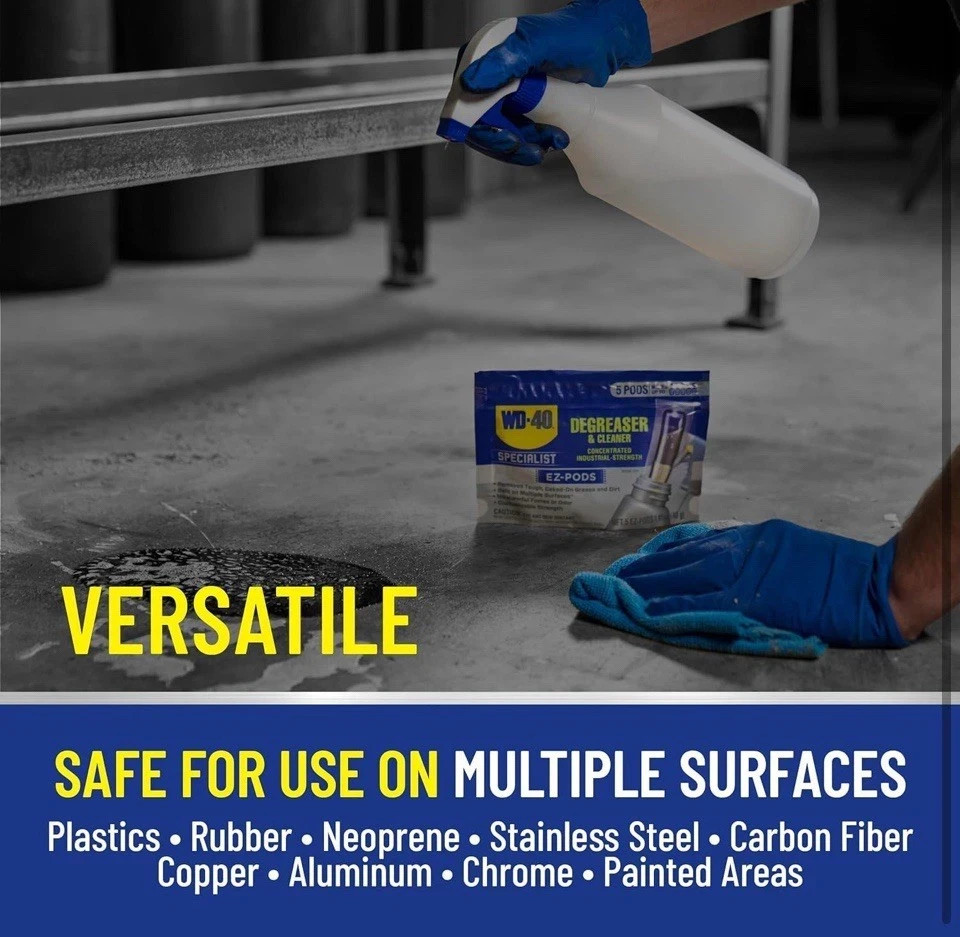 WD-40 Degreaser Cleaner EZ PODS Multi Surface Cleaning 6 PACKS x 5 = 30 TOTAL
