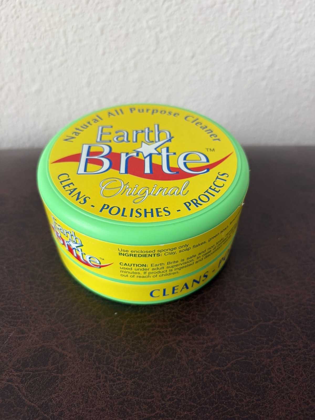 Earth Brite Clay-Based Natural All-Purpose Cleaner 10.5 oz Original New