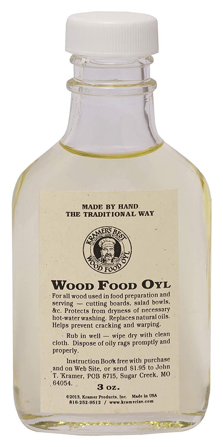 Kramer’s Best Wood Food Oyl – 3 Ounce Bottle