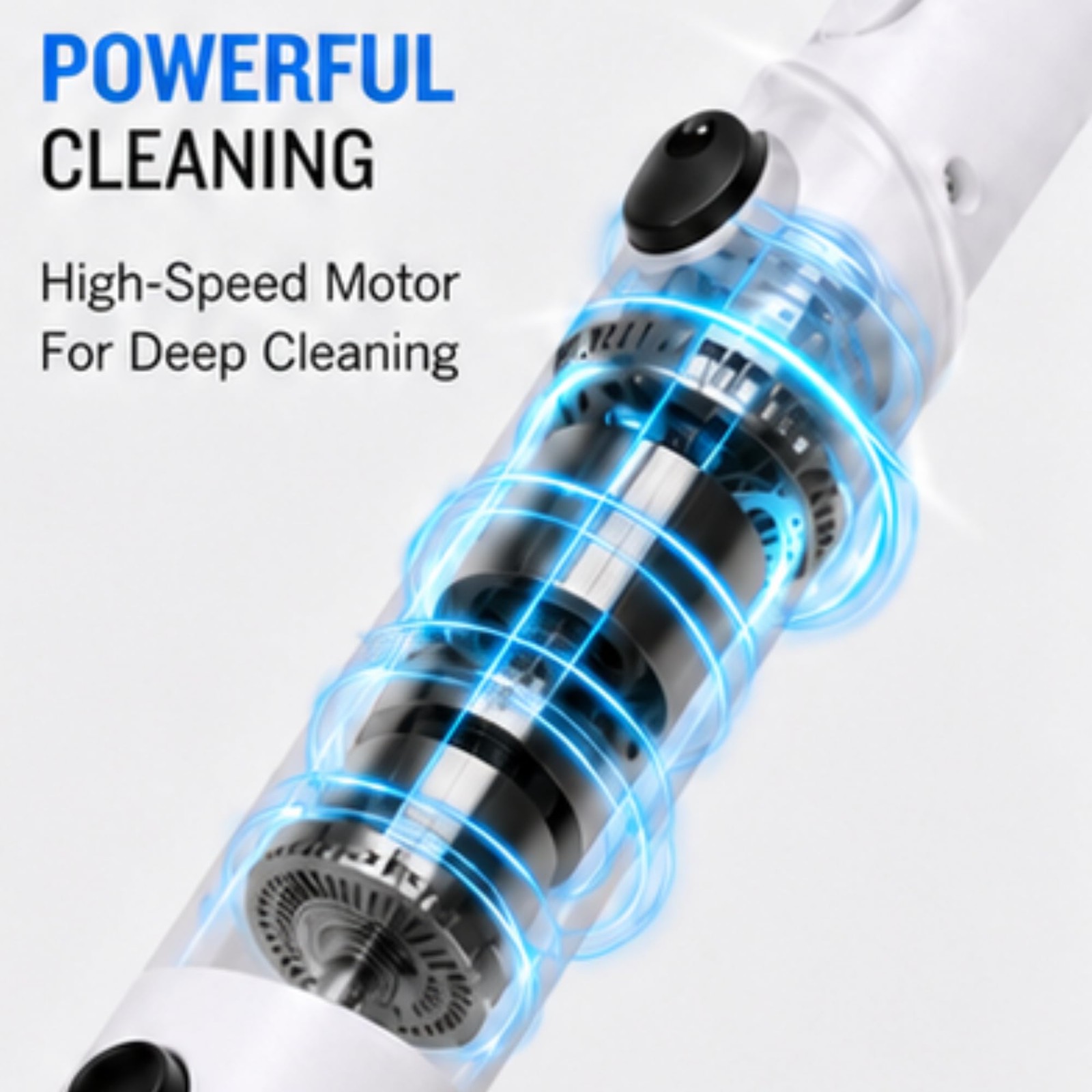 Electric Spin Scrubber, Full-Body IPX7 Waterproof Cordless Bathroom Scrubber,…