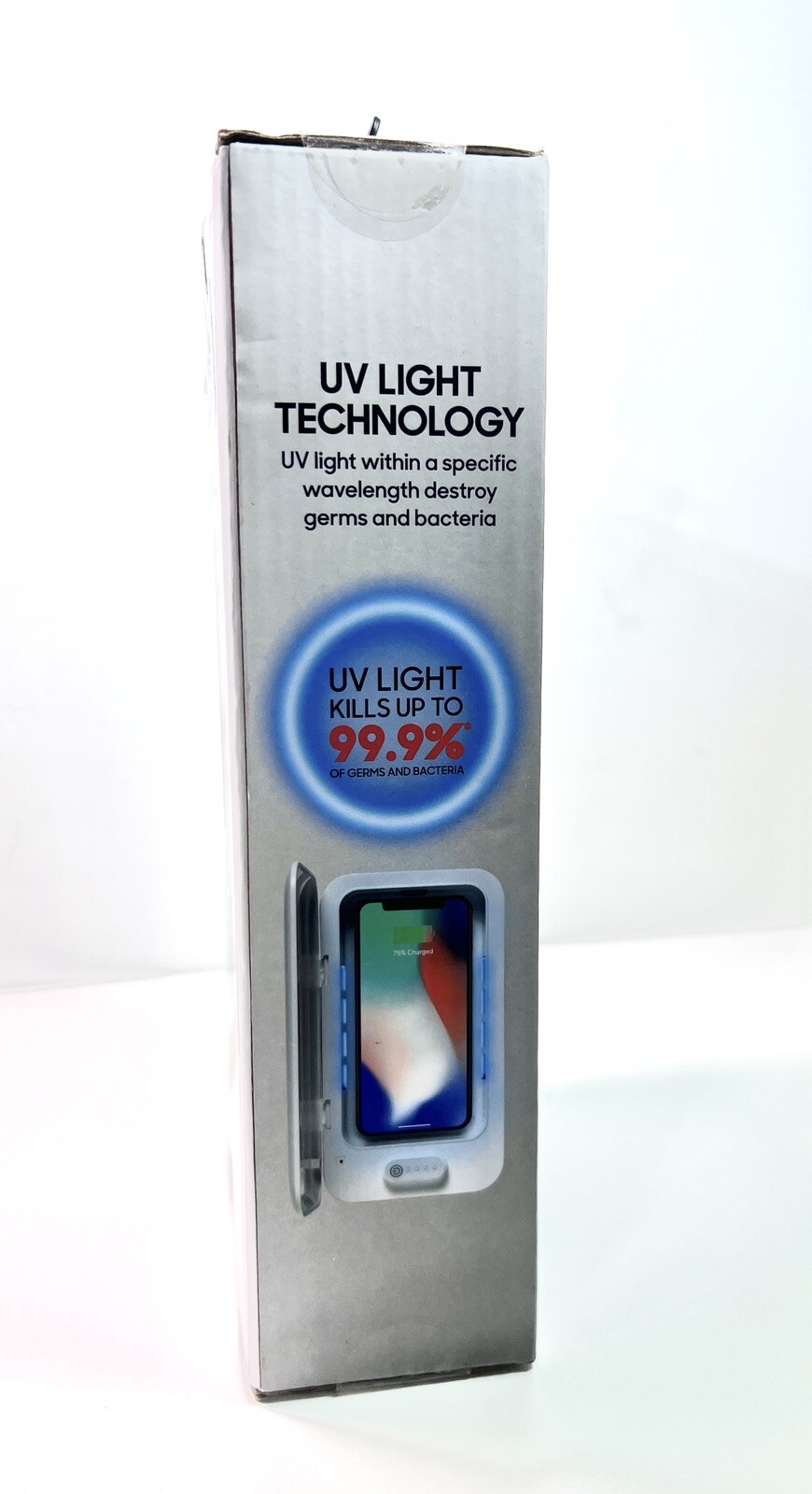 Sharper Image UV Zone Phone Sanitizer