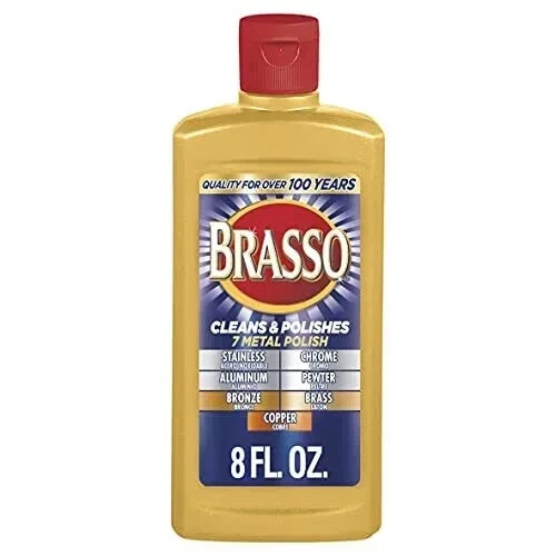 NEW Brasso-2660089334 Multi-Purpose Metal Polish, 8 oz(FAST SHIPPING)
