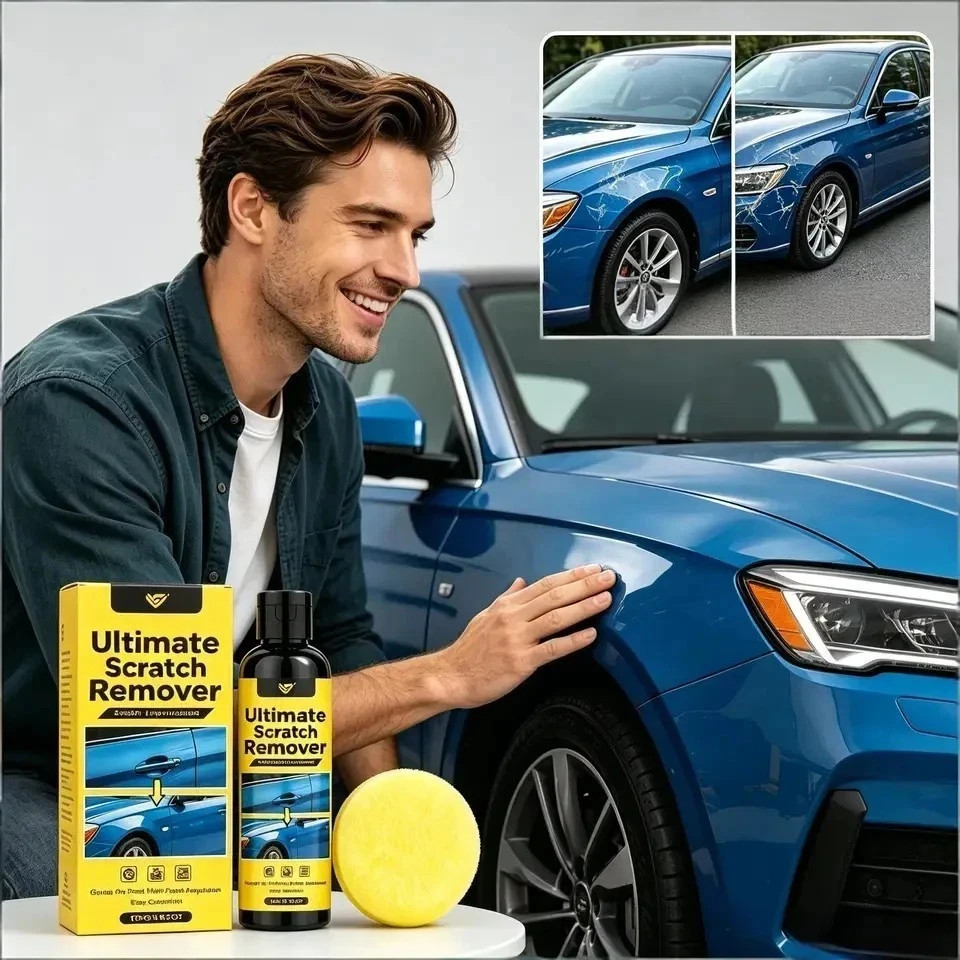 NanoPolix Scratch Remover – Eliminate All Car Scratches In 60 Seconds, Nano Poli