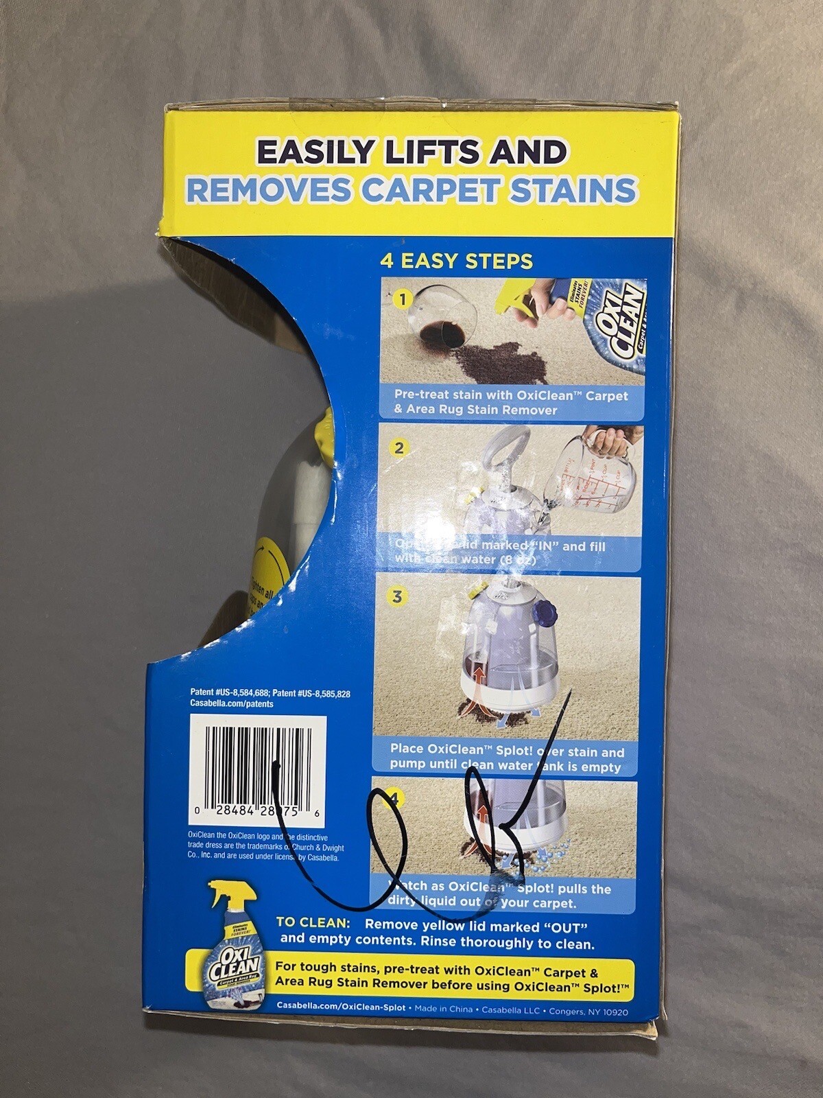 Oxi Clean Splot Carpet Stain Remover Pet Stains Tool