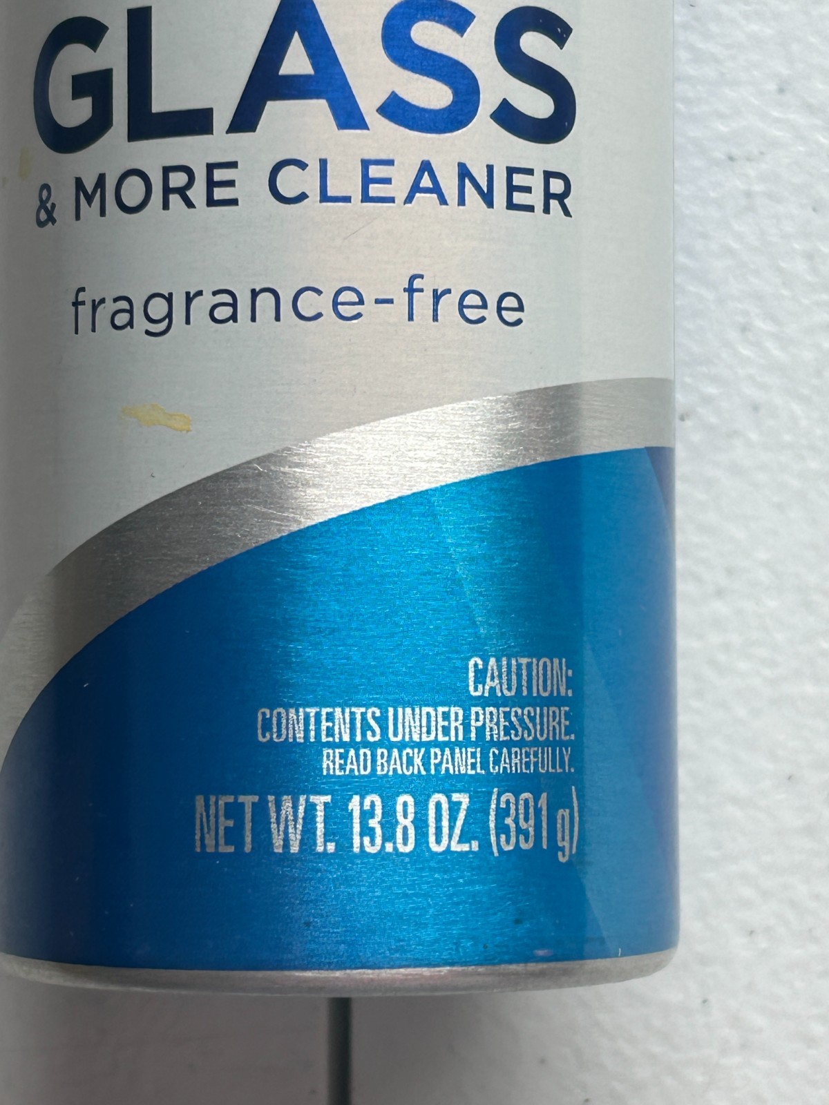 Windex Glass & More Cleaner Fragrance Free Aerosol Spray 10.3 oz