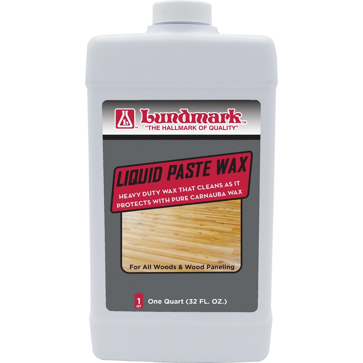Lundmark 32 Oz. Liquid Paste Floor Wax 3208F32-6 Lundmark 3208F32-6 084686320829