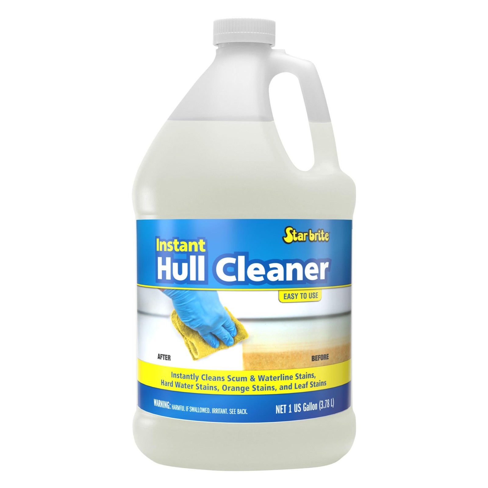 STAR BRITE Instant Hull Cleaner – Easily Remove 128 Fl Oz (Pack of 1), 0