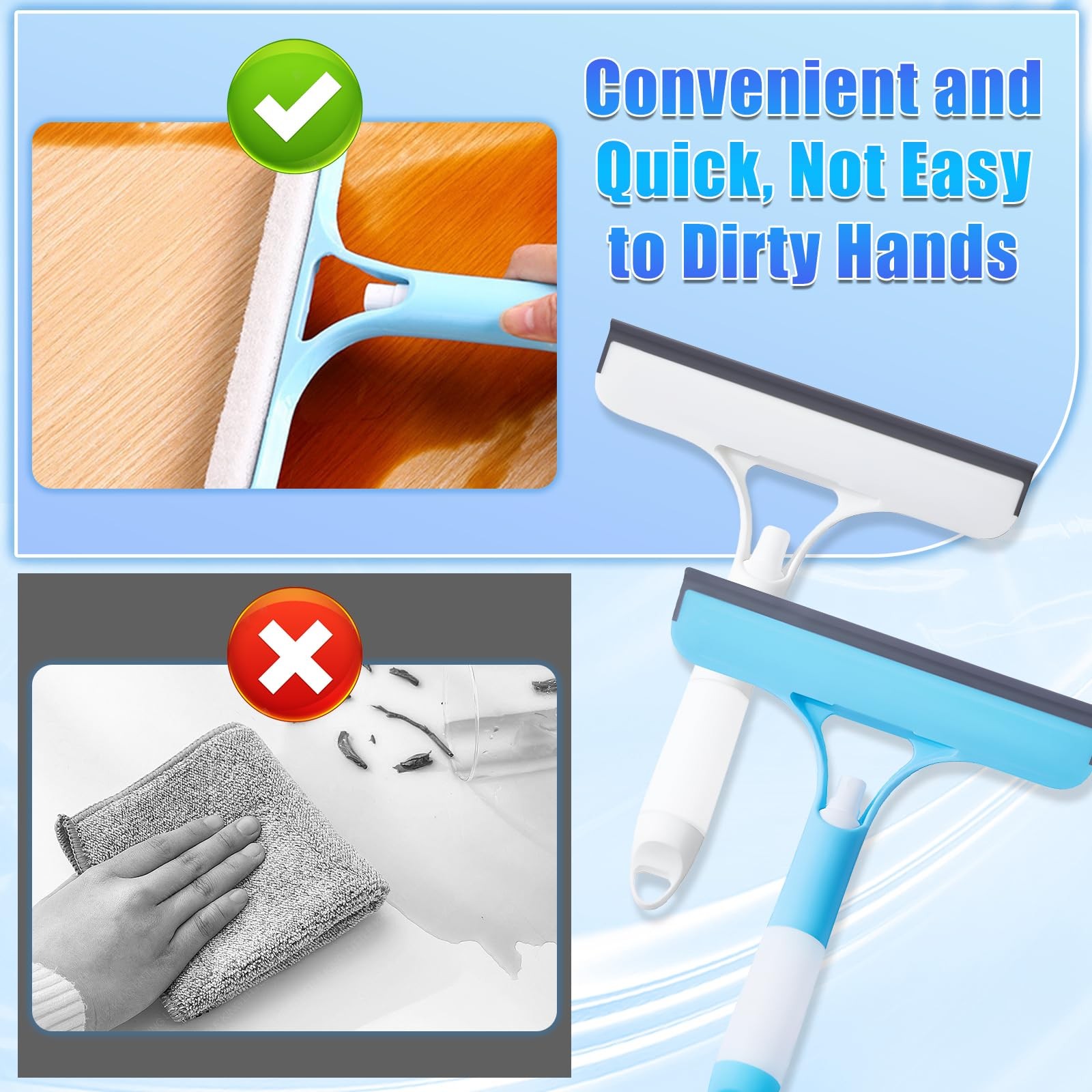 3 in 1 Spray Squeegee, 3 in 1 WindowSqueegee Cleaner, Spray WindowSqueegee Cl…