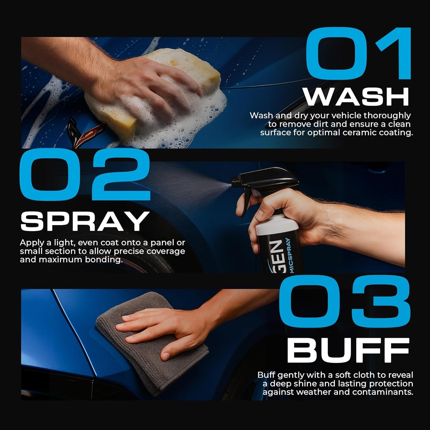 Nexgen Ceramic Spray Silicon Dioxide — Easy to Apply, Ceramic Coating Spray ?